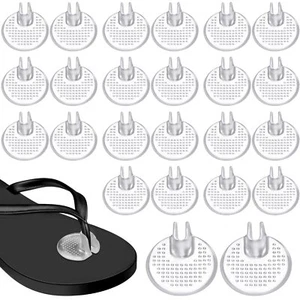 12 Pairs Silicone Thong Sandal Toe Guards Cushions Non Slip Flip Flop Toe Pro... - Picture 1 of 7