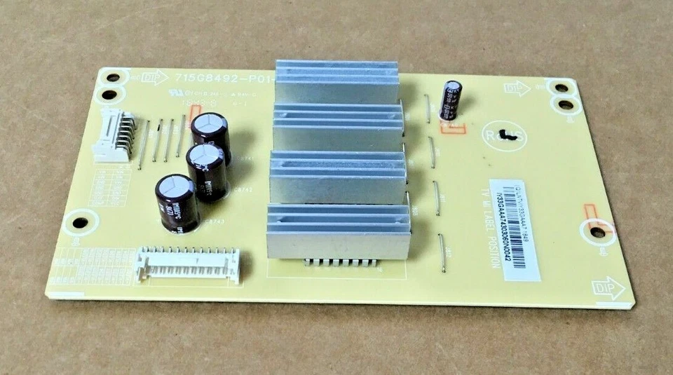 Power Supply Board for Sharp PN-UH501 50" 4K TV 715G8492-P01-002-0H3H - Image 1 of 3