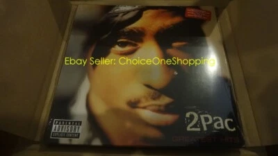 2PAC 2 Pac TUPAC SHAKUR Greatest Hits Clear 180g Vinyl LP 4LP - Image 1 of 4