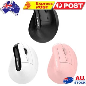 Optical Mouse 5 Adjustable DPI Levels 2.4G BT Rechargeable Optical Vertical Mice - Afbeelding 1 van 21