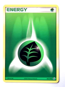 Grass Energy 104/109 (NM, Pokémonkarte, EX Rubin und Saphir, 2005, üblich) - Bild 1 von 2