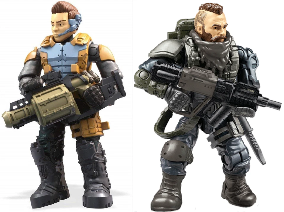 RUIN & BATTERY SPECIALIST FIGURES FROM Mega Call Of Duty Black Ops 4  GCP05 - Image 1 of 1