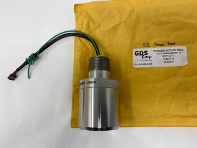 NEW GDS Corp 10-0247 Model 49 10-0247 Stainless Steel Toxic Gas Sensor 234926 - Image 1 of 4