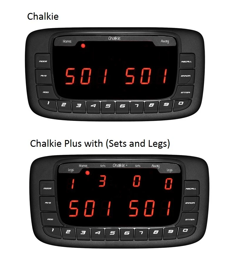 Dardos electrónicos Dartsmate Chalkie - Máquina de anotar - Hogar/Pub/Club