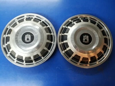 *TWO* Vintage 1974-1984 Volkswagen Dasher Rabbit Audi Fox Hubcaps Wheel Covers - Image 1 of 4