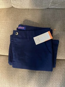 "French Toast Boys Navy Blue School Uniform Pants - Size 12.5 Plus - Picture 1 of 3