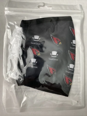 ARIZONA CARDINALS FACE MASK from SEAT GEEK - Brand New - Season Ticket Holder Cover