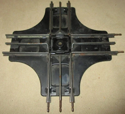 Vintage Marx O O27 Gauge 90 Degree Crossover Crossing Model Railroad Train Track - Image 1 of 2