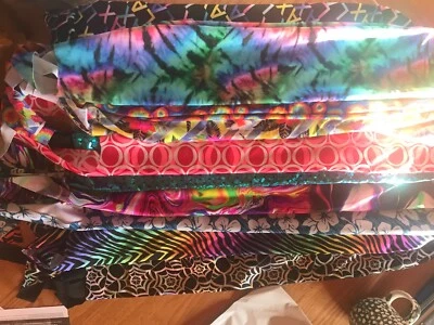 HAND MADE BY ME, SMALL SHOP horse size tail bags, 5 for 29.00, horse wrap, random colors, handmade USA