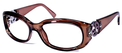 GIORGIO ARMANI GA431/S CIFPA Italia Moca Marrón Envolvente Gafas de Sol Marco 56-17-130 Foto 1 de 4