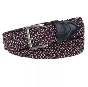 New Tommy Hilfiger Boys Comfort Flex Stretch Braided Belt Sz M (26-28) NWT - Picture 1 of 5