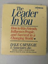 Shelf185 Audiobook~ THE LEADER IN YOU BY DALE CARNEGIE 