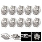 Stainless Steel Wire - 10pcs Cable Clamps for Any Project