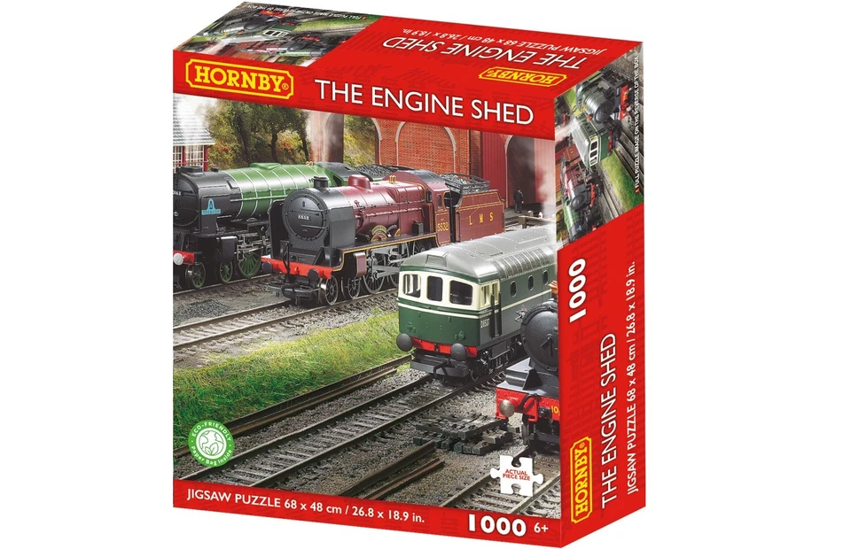 Hornby - The Engine Shed 1000pc Jigsaw Puzzle