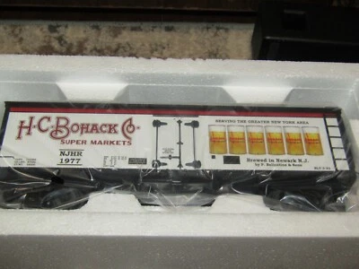 MTH 20-94725 H.C. Bohack BEER 36’ WOOD SIDE REEFER CAR - Image 1 of 2