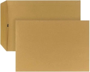 Versandtaschen C4 ohne Fenster (250 Stück) Selbstklebend 110 g/qm Braun - Bild 1 von 6