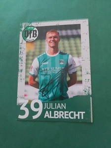 VfB Lübeck , J. Albrecht , Autogrammkarte, Fussball - Picture 1 of 2