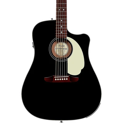 Fender California Standard Redondo CE 原声电吉他黑色 — 第 1/2 张图片