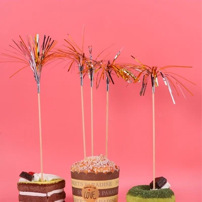 100 pezzi Cake Topper Decorazioni per torte Fruit Picks a - Immagine 1 di 4