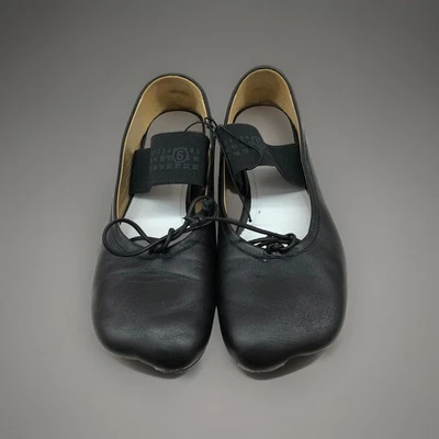 Bailarina plana Maison Margiela MM6 para mujer de cuero de 10 mm talla 6 Foto 1 de 4