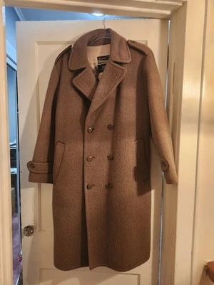 Vintage Mens Herno Wool Alpaca Blend Overcoat Preowned In Good Condition - Image 1 of 4