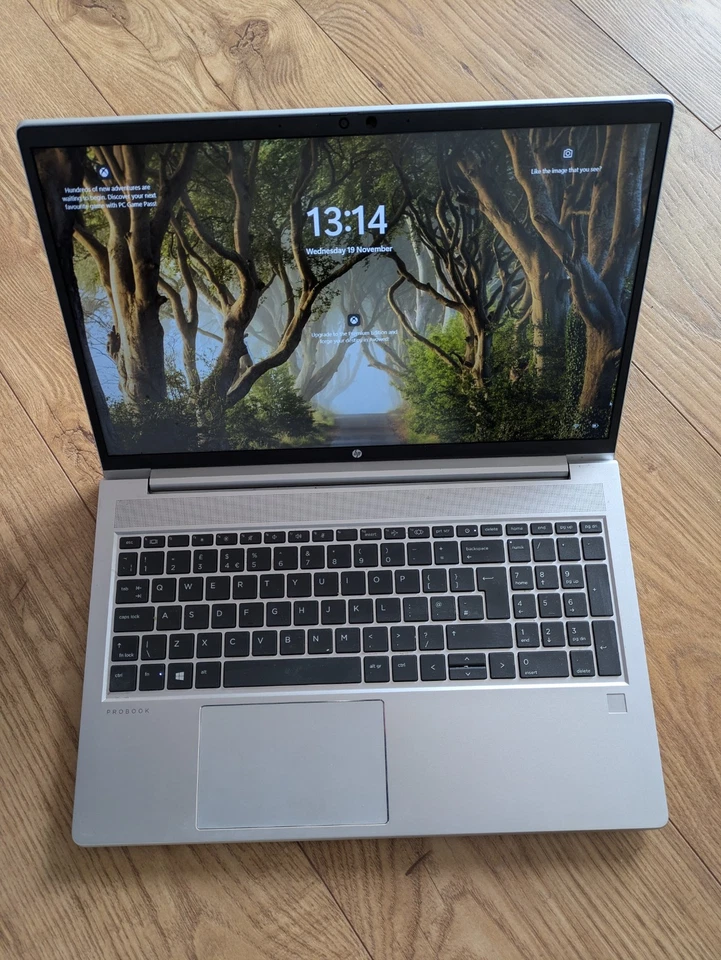 HP Probook 455 G8 Ryzen 5 5600U 2.30GHz 8GB RAM 256GB SSD 15.6" FHD Screen 7578 - Image 1 of 4