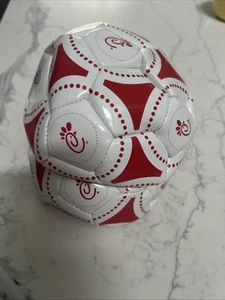 2 New Chick-Fil-A mini soccer ball red white sports toy promotional Chick-fil-A - Picture 1 of 5