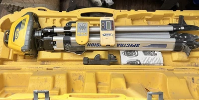 USADO LASER DE PRECISÃO SPECTRA HV101 GC1 LAZER ROTATIVO AUTONIVELANTE/HR320 - Imagem 1 de 2