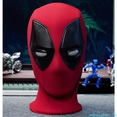 Deadpool Marvel Parpadeo Eléctrico Recargable Efectos de Sonido Máscara Coleccionar Regalo Capucha Foto 1 de 4
