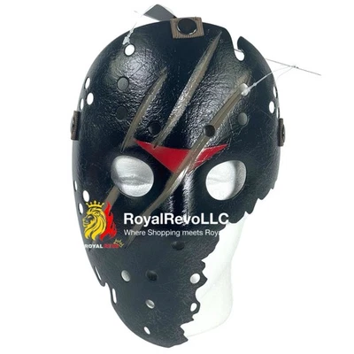 01880343 Spirit Halloween Friday the 13th the Game Savini Jason Half Mask O/S
