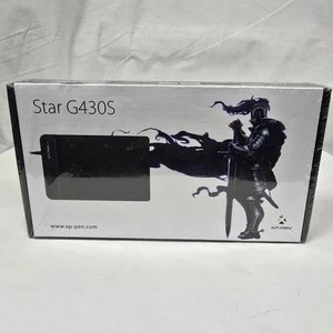 XP-PEN G430S Graphics Tablet 4x3" Art Design Pen Drawing Tablet Black (NTH) - Picture 1 of 8