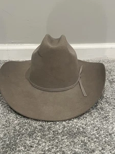 Sombrero de vaquero Stetson Rancher 4x Beaver Xxxx Stetson 55 6 7/8 - Imagen 1 de 10