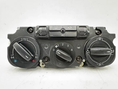 Interruptor de control de clima de calefacción de aire acondicionado Volkswagen Jetta 2009-2013 OEM Foto 1 de 4