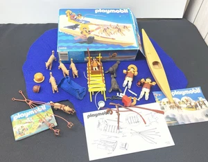 Playmobil 3466 Kayak Vintage 1985 con Trineo para Perros en Caja Original - Imagen 1 de 21