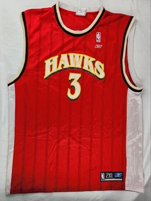 Reebok Atlanta Hawks Shareef Abdur-Rahim Jersey 2XL - Image 1 of 4