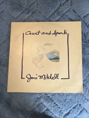 joni mitchell court and spark AS 53 002 Early Pressing  German Import - Image 1 of 4