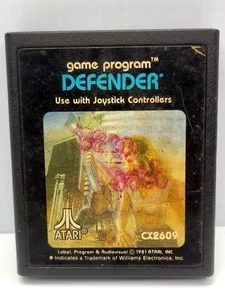 Defender (Atari 2600, 1982) Game Program Cartridge Only Tested Cleaned CX2609 - Picture 1 of 4