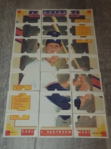 1990 Donruss Carl Yastrzemski komplettes Puzzle 63 Teile Red Sox - Bild 1 von 1