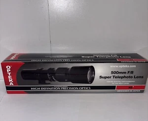 Opteka 500mm F/8 Super Telephoto Lens HD2 - New In The Box - Picture 1 of 6