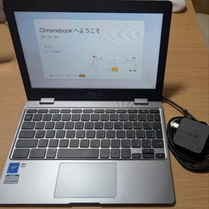 ASUS Chromebook C223N Gray With AC Adapter - Zdjęcie 1 z 14