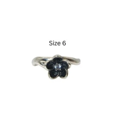 Pandora Mystic Floral Size 6 SS .925 Clear CZ Ring 190918CZ - Image 1 of 4