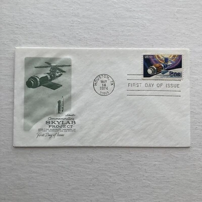 Skylab Project Orbiting Workshop Commemorative First Day Cover 5-14-74 - Image 1 of 4