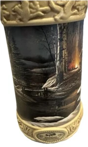 Terry Redlin "Sharing the Solitude" Stein Tankard Perfect Getaway COA 1987 400B - Bild 1 von 6