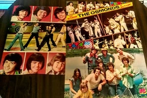 THE OSMONDS, JACKSON 5 & BRADY BUNCH 16 Mag. Lote exclusivo de pósteres a doble cara - Imagen 1 de 7