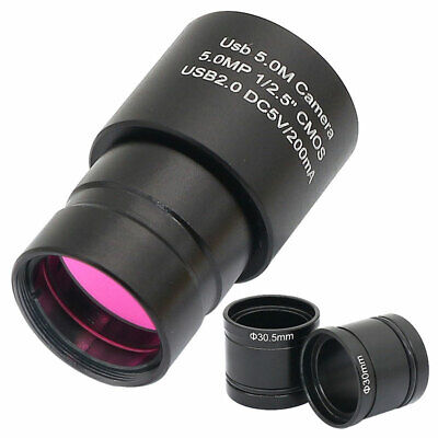 5.0MP USB Digital Eyepiece Free Driver Camera Video Imager Photo For Microscope  • 63$