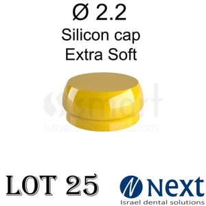 Lot X 25 Ball Attachment Silicone cap Mini 2.2 mm extra soft Rhein83 Europe made - Picture 1 of 1
