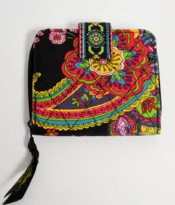 Vera Bradley Wallet Mini Bi Fold Change Purse Credit Card Sleeve - Picture 1 of 7