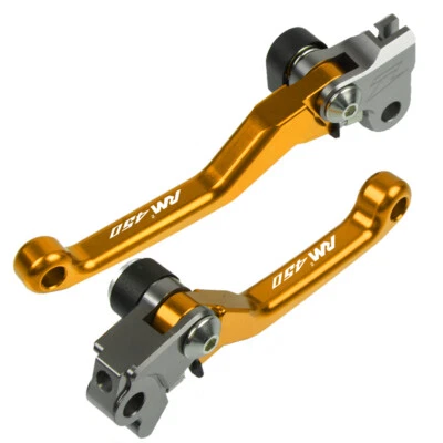 RMZ 450 Pivot Brake Clutch Levers For SUZUKI RMZ450 2005-2020 Motorcycle Brand - image 1 of 4