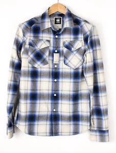 G-STAR RAW Camisa Casual Para Hombre Arizona Garreth Talla M BAZ364 - Imagen 1 de 10