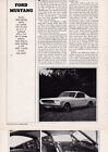 '65 Ford Mustang 2+2 Fastback, TEST ROUTIER INFORMATIF d'American Car Magazine